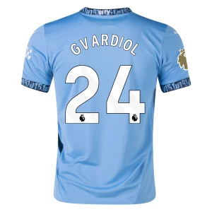 Joško Gvardiol Manchester City 2024/25 Home Jersey