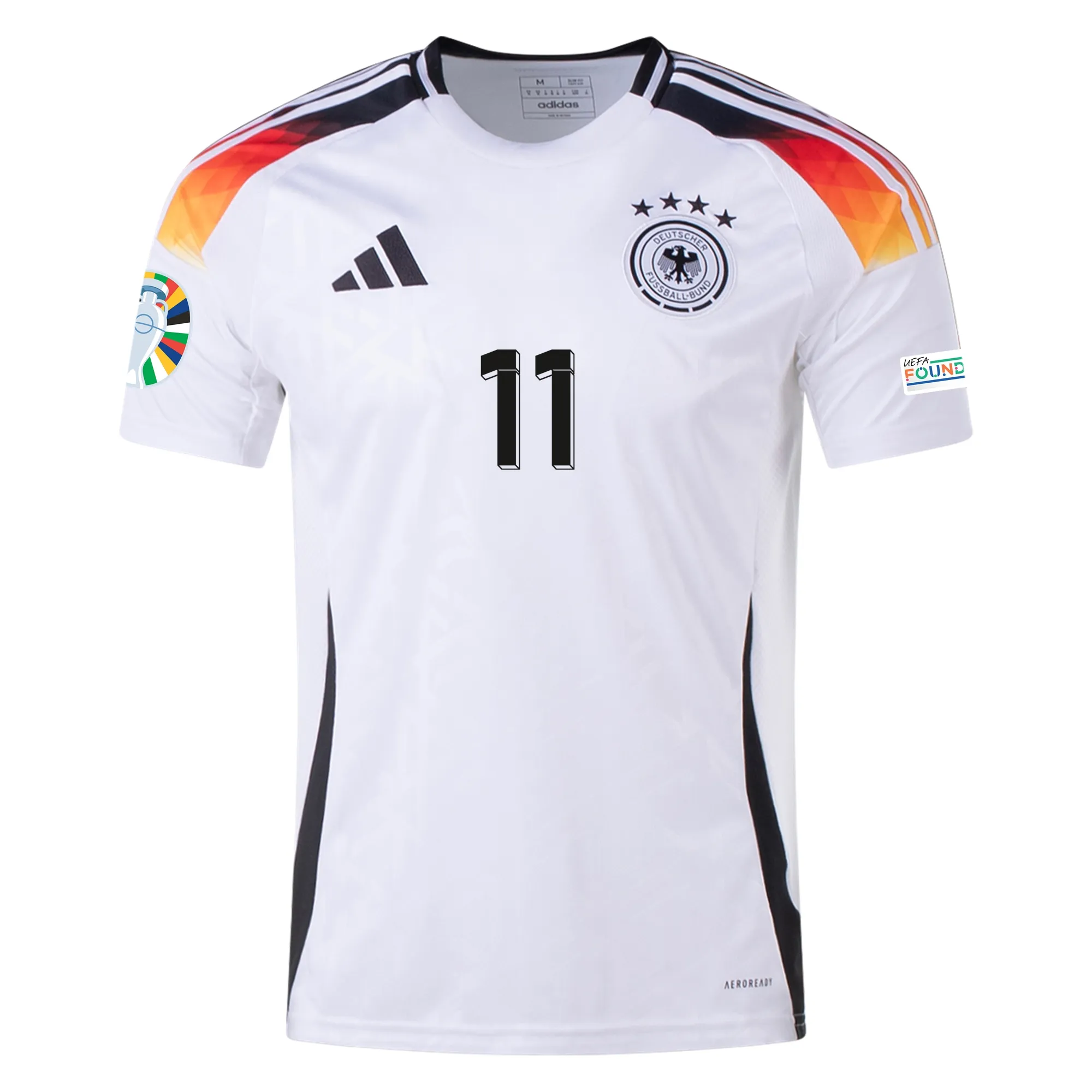 Julian Brandt Germany 2024/25 Home Jersey - Image 2