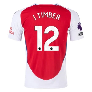 Jurrien Timber Arsenal 2024/25 Authentic Home Jersey