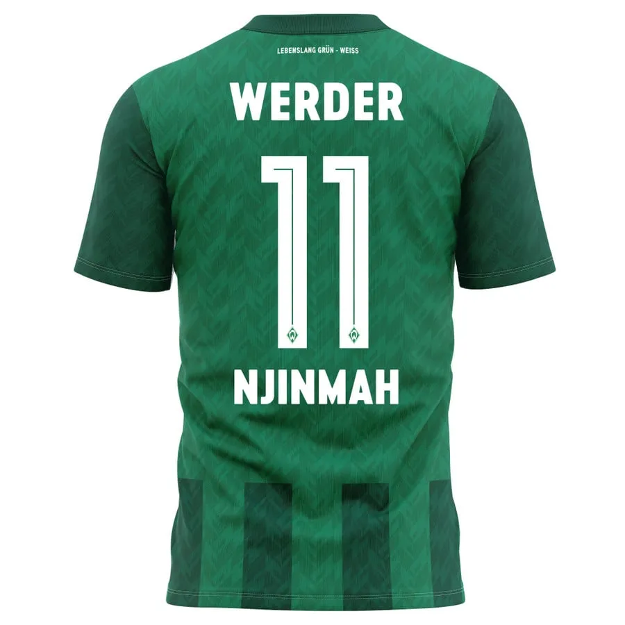 Justin Njinmah Werder Bremen 2024/25 Home Jersey