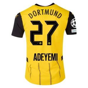 Karim Adeyemi Borussia Dortmund 2024/25 Authentic UCL Home Jersey