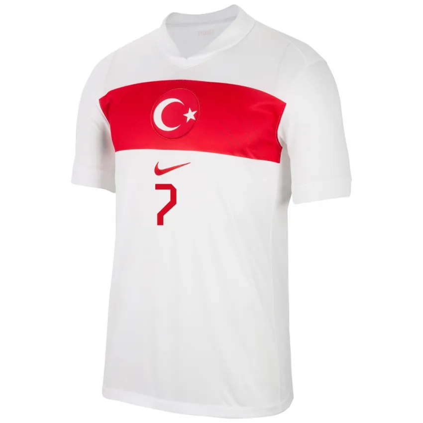 Kerem Aktürkoğlu Türkiye 2024/25 Home Jersey - Image 2