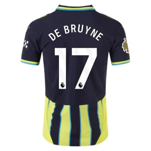 Kevin De Bruyne Manchester City 2024/25 Authentic Away Jersey