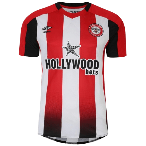 Kevin Schade Brentford 2024/25 Home Jersey - Image 2