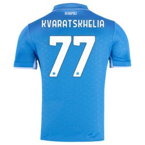 Khvicha Kvaratskhelia Napoli 2024/25 Authentic Home Jersey