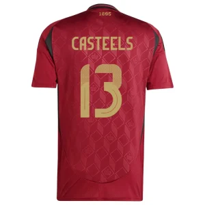 Koen Casteels Belgium 2024/25 Home Jersey