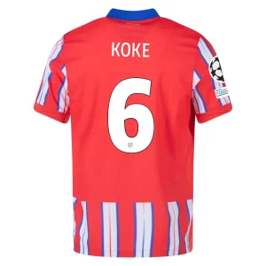 Koke Atletico Madrid 2024/25 Authentic UCL Home Jersey