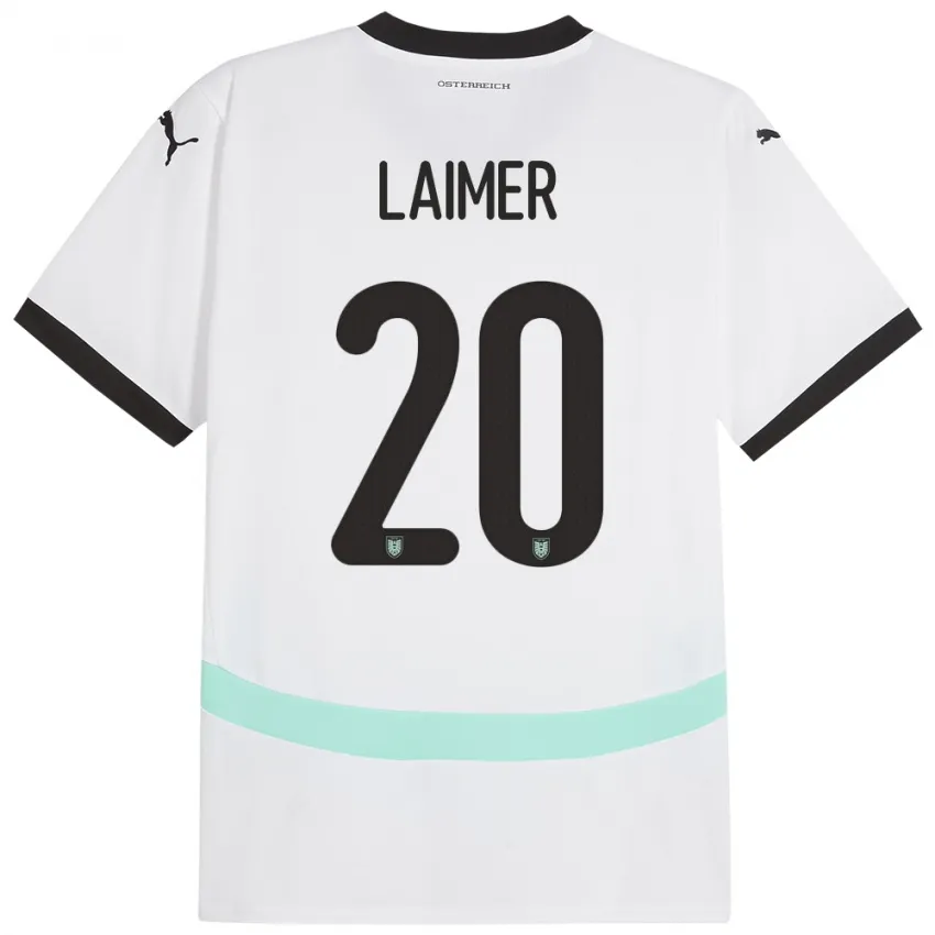 Konrad Laimer Austria 2024/25 Away Jersey