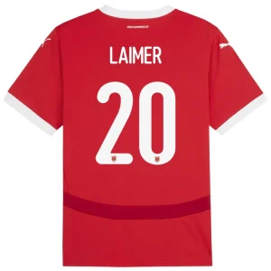 Konrad Laimer Austria 2024/25 Home Jersey