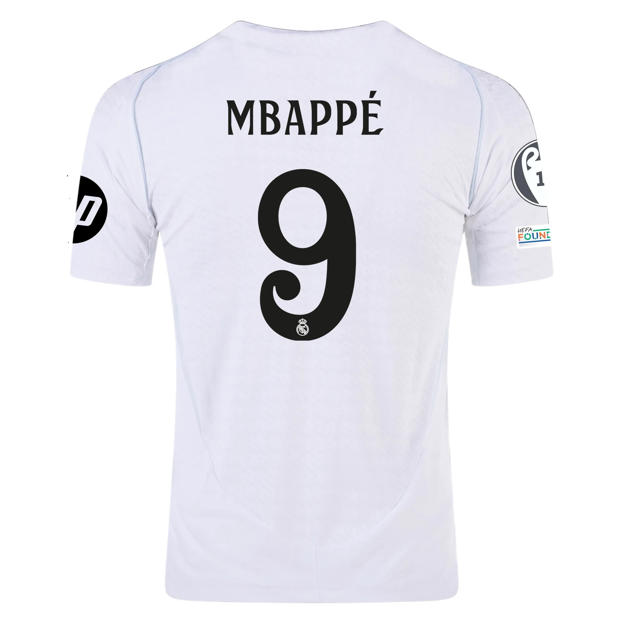 Kylian Mbappé Real Madrid 2024/25 Authentic Home Jersey