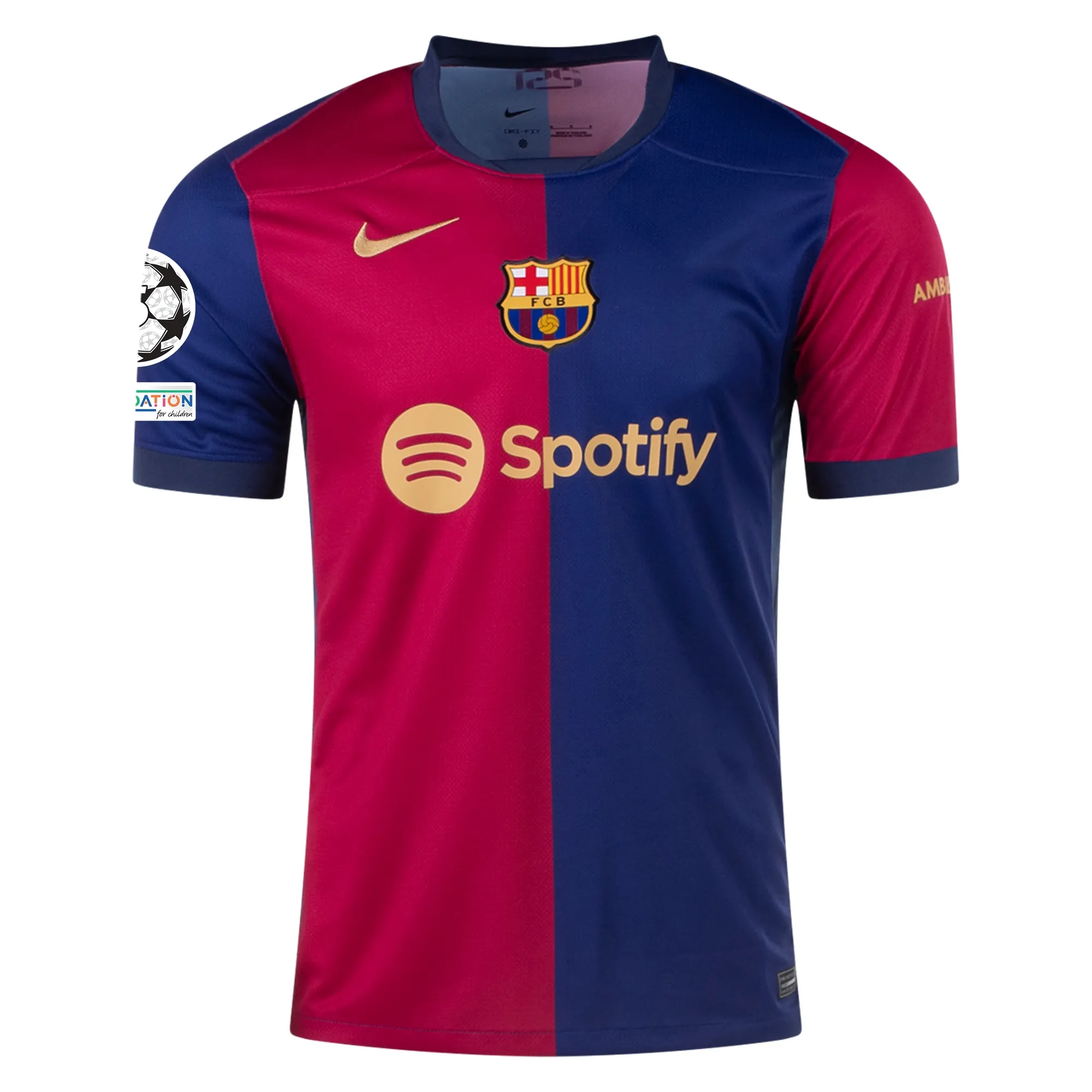 Lamine Yamal Barcelona 2024/25 UCL Home Jersey - Image 2