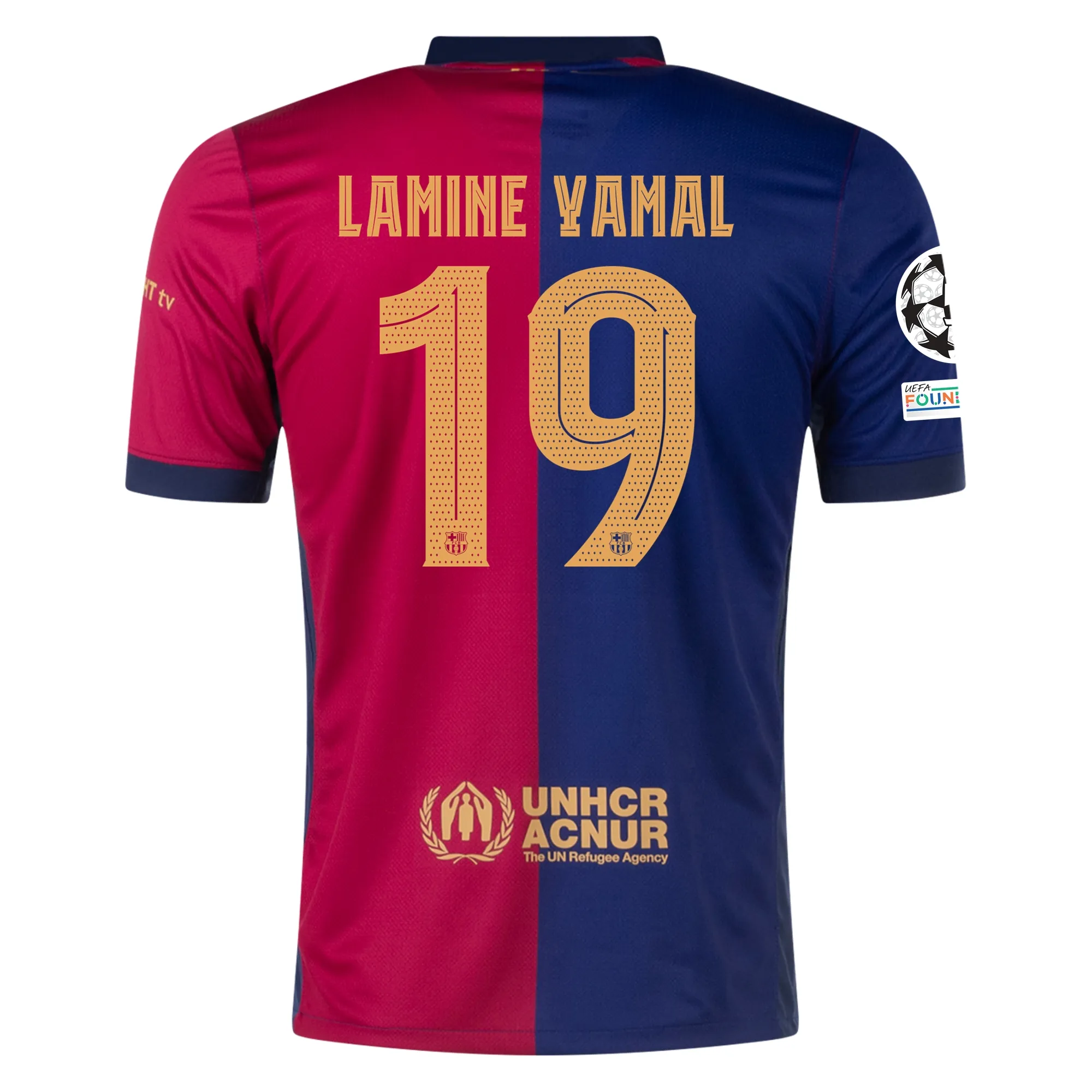 Lamine Yamal Barcelona 2024/25 UCL Home Jersey
