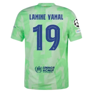 Lamine Yamal Barcelona 2024/25 UCL Third Jersey
