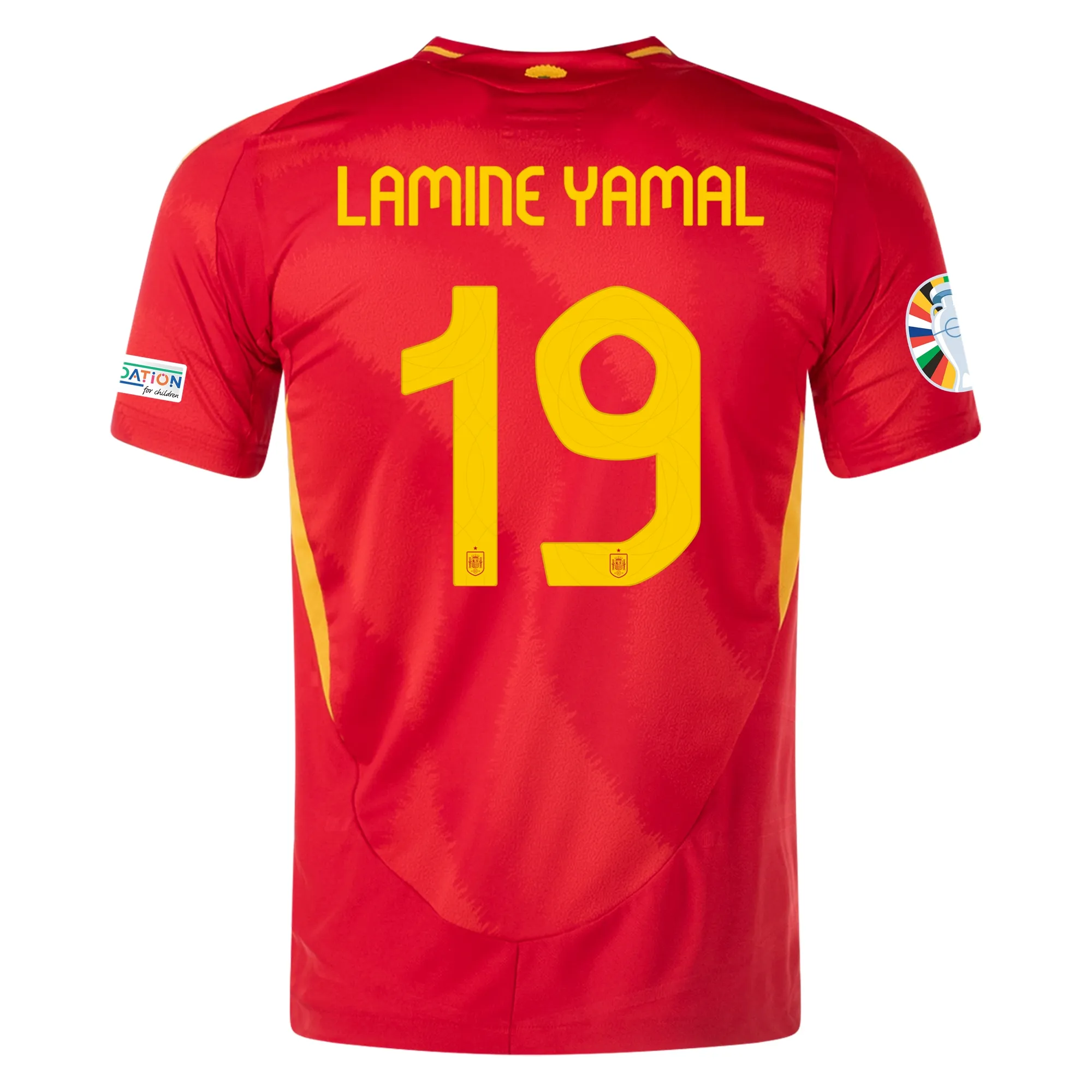 Lamine Yamal Spain 2024/25 Authentic Home Jersey