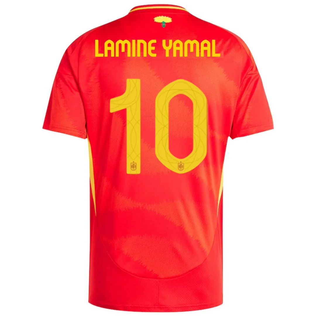 Lamine Yamal Spain 2025 Home Jersey