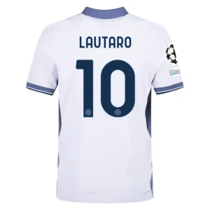 Lautaro Martínez Inter Milan 2024/25 Authentic UCL Away Jersey