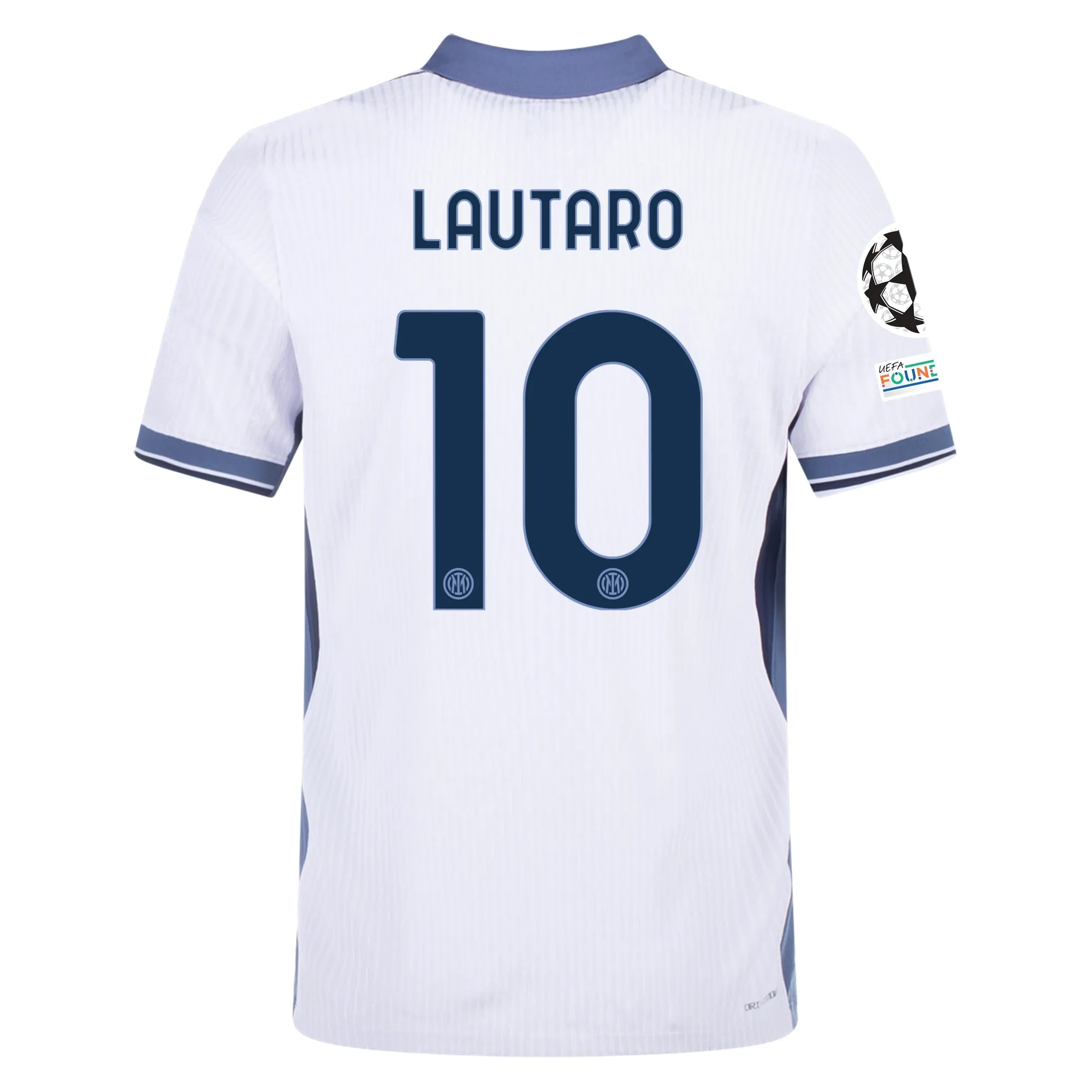 Lautaro Martínez Inter Milan 2024/25 Authentic UCL Away Jersey