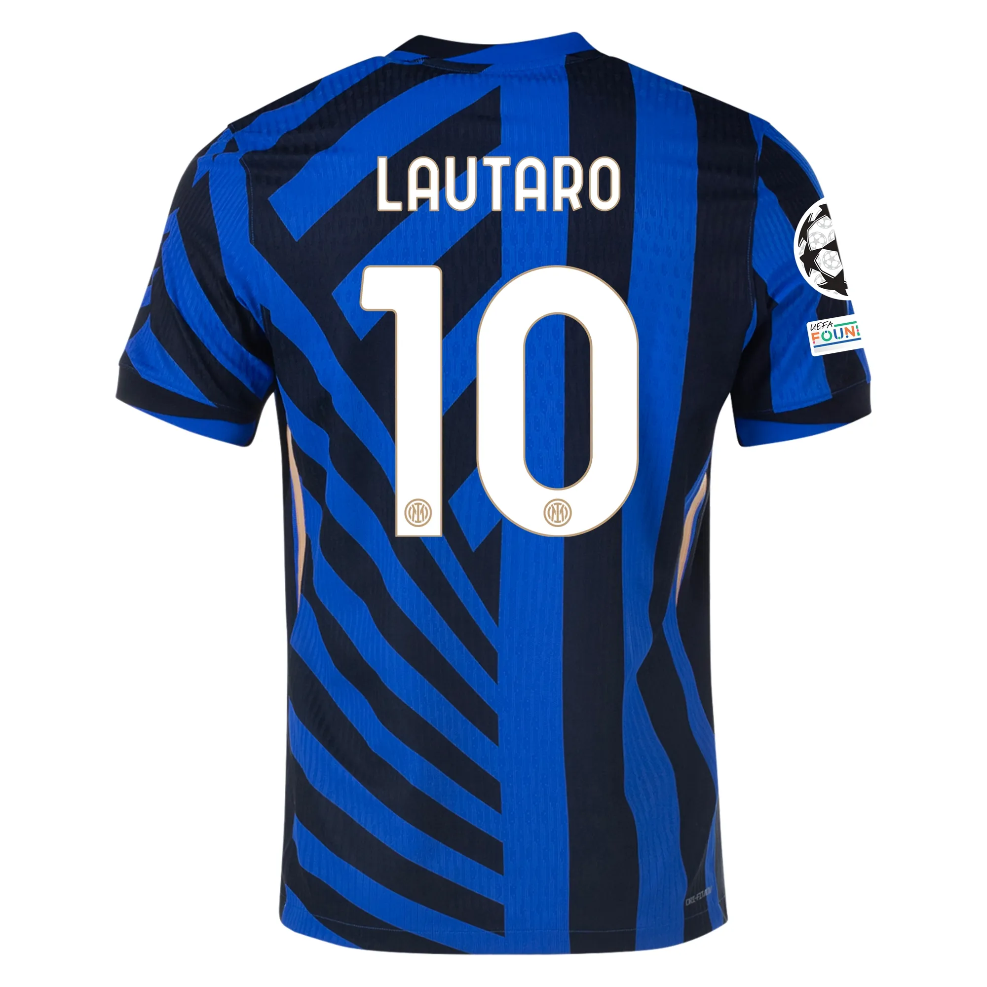 Lautaro Martínez Inter Milan 2024/25 Authentic UCL Home Jersey