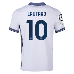 Lautaro Martínez Inter Milan 2024/25 UCL Away Jersey