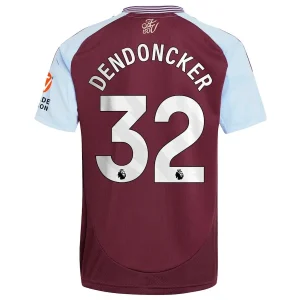 Leander Dendoncker Aston Villa 2024/25 Home Jersey