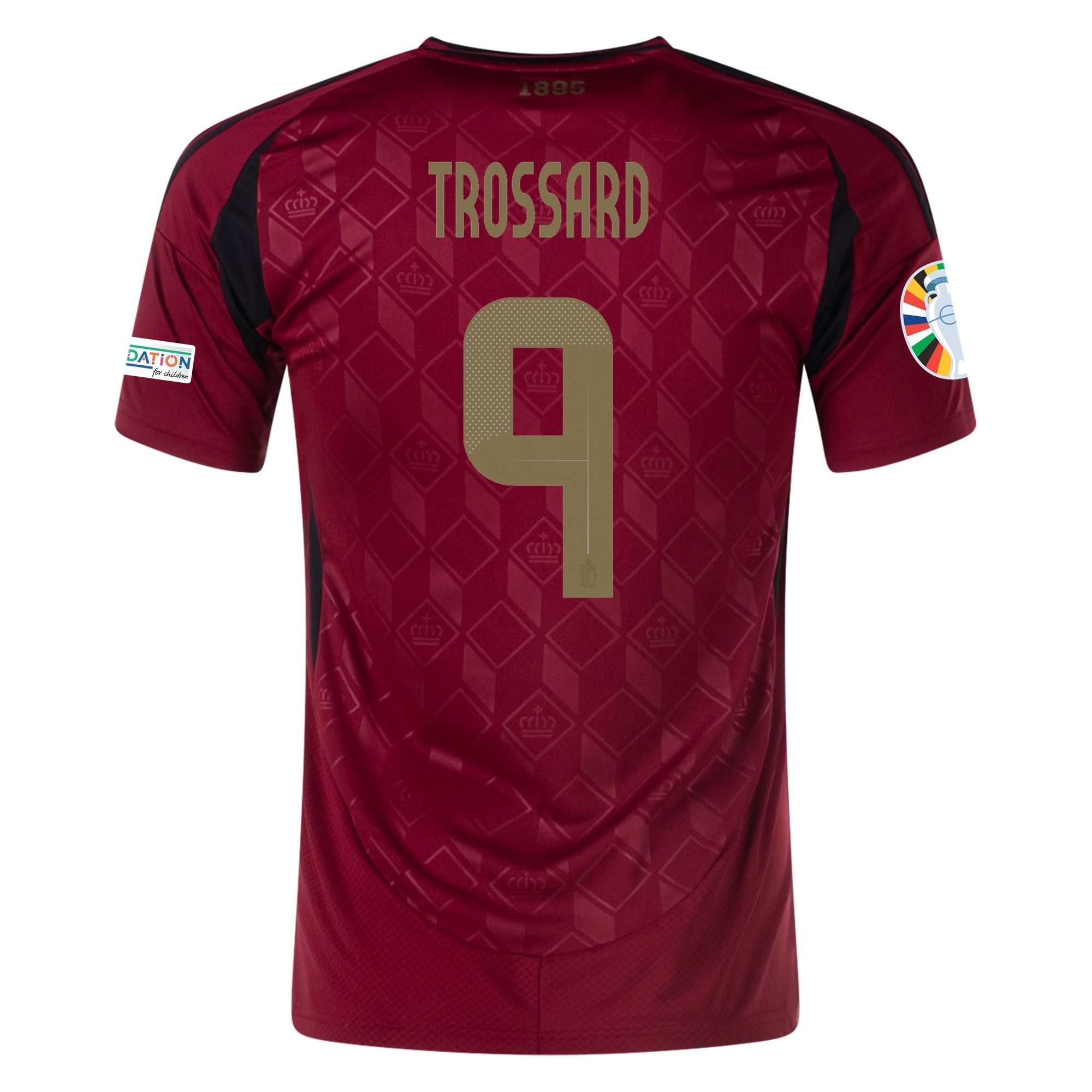 Leandro Trossard Belgium 2024/25 Home Jersey