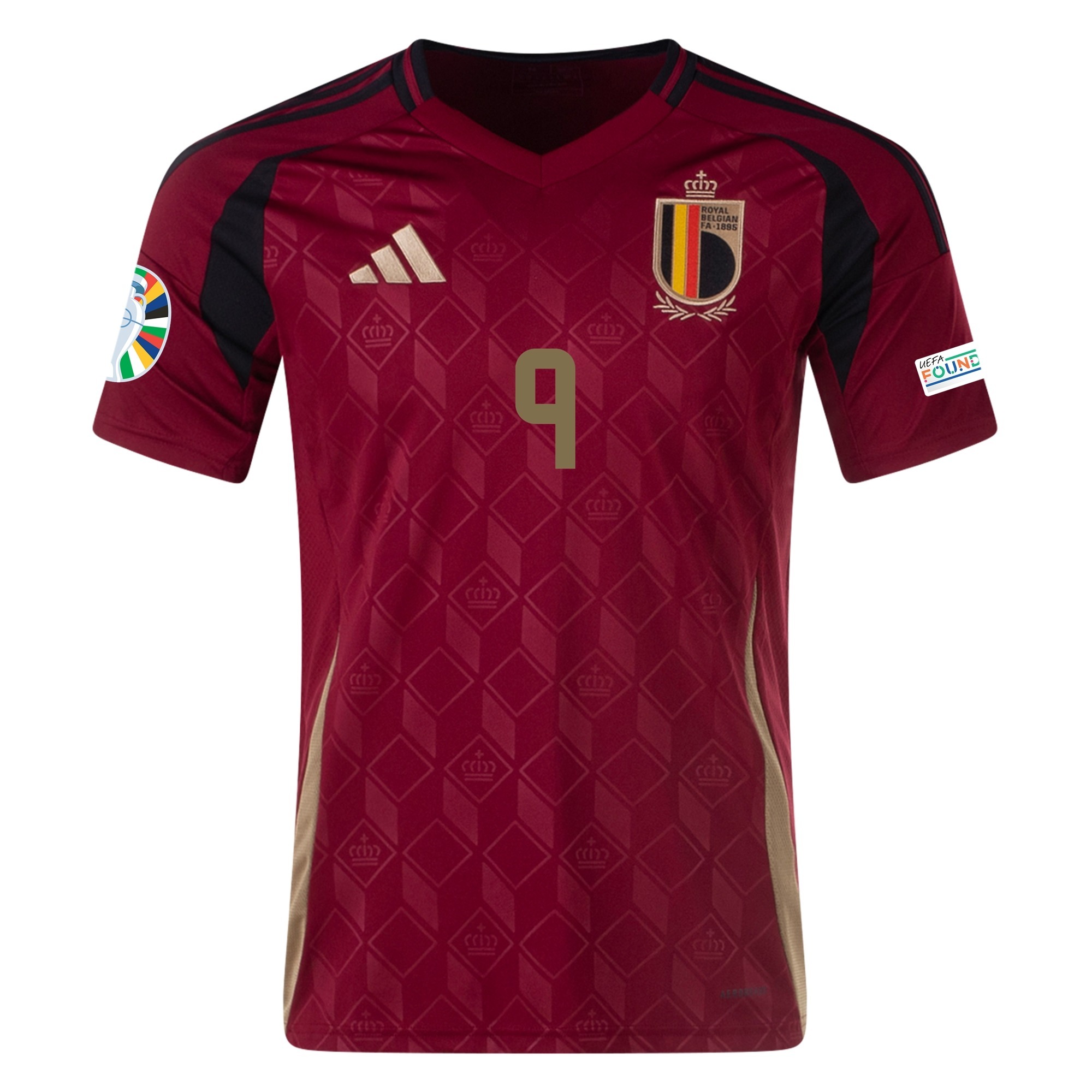 Leandro Trossard Belgium 2024/25 Home Jersey - Image 2