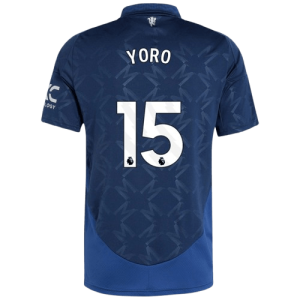 Leny Yoro Manchester United 2024/25 Away Jersey