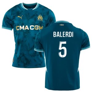 Leonardo Balerdi Marseille 2024/25 Away Jersey