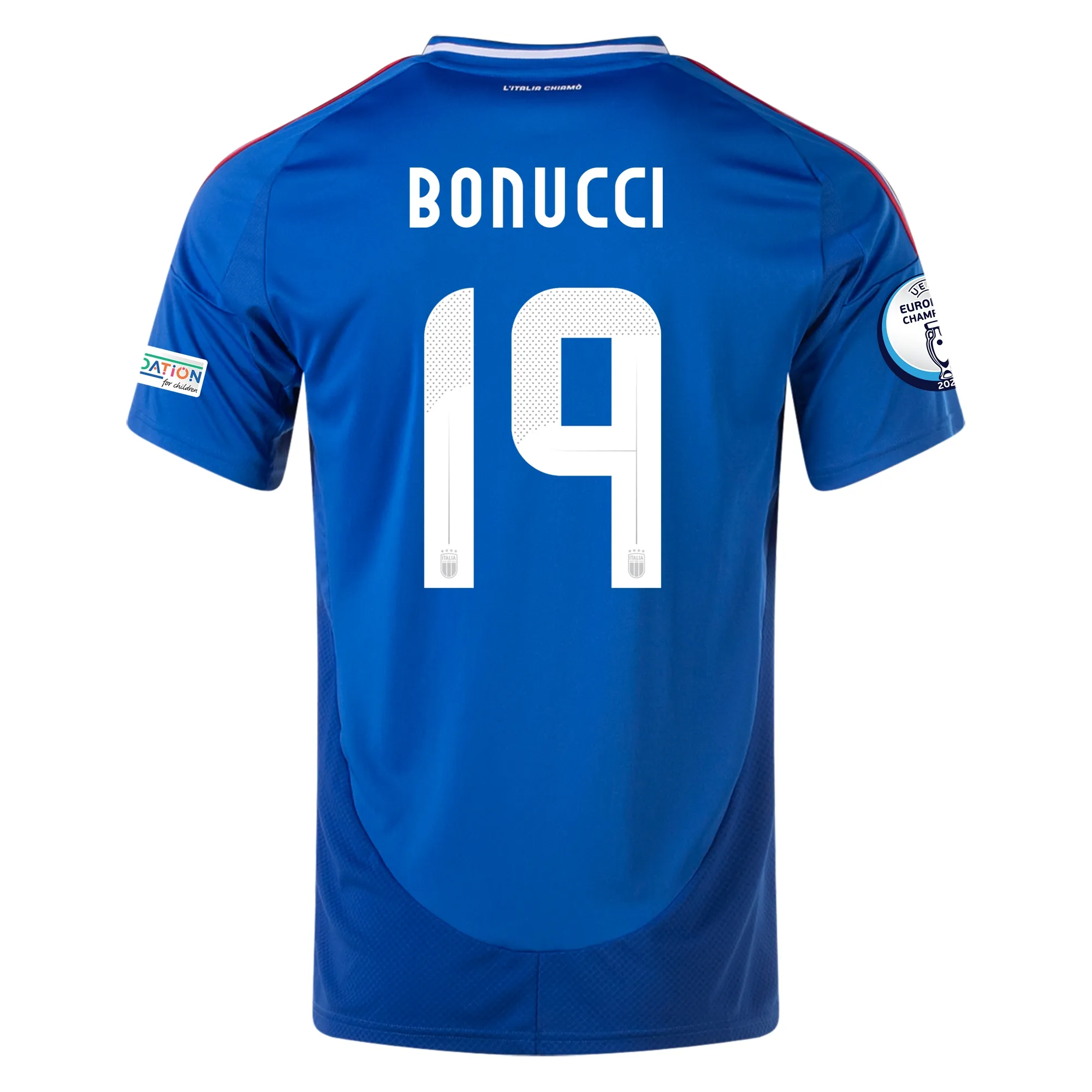 Leonardo Bonucci Italy 2024/25 Home Jersey
