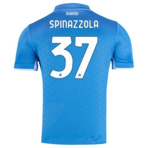Leonardo Spinazzola Napoli 2024/25 Authentic Home Jersey