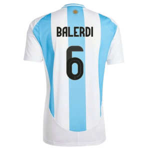 Leonardo Balerdi Argentina 2024/25 Home Jersey