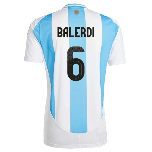 Leonardo Balerdi Argentina 2024/25 Home Jersey
