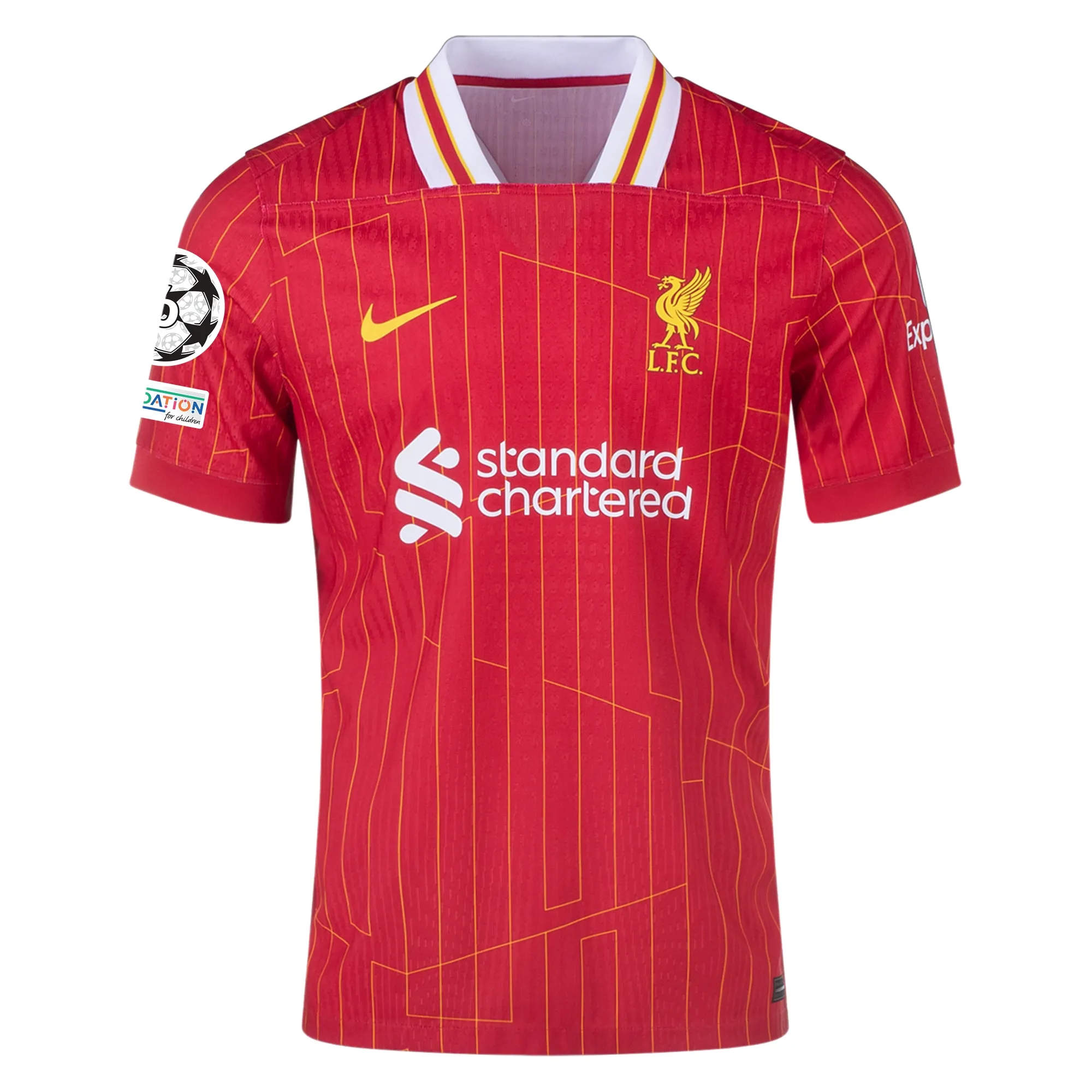 Liverpool 2024/25 Authentic UCL Home Jersey