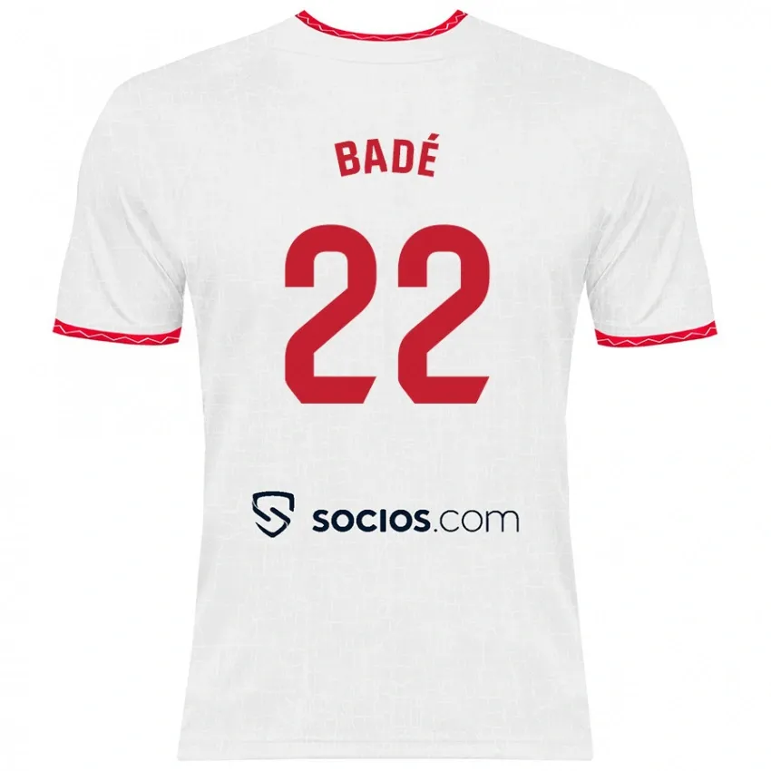 Loïc Badé Sevilla 2024/25 Home Jersey