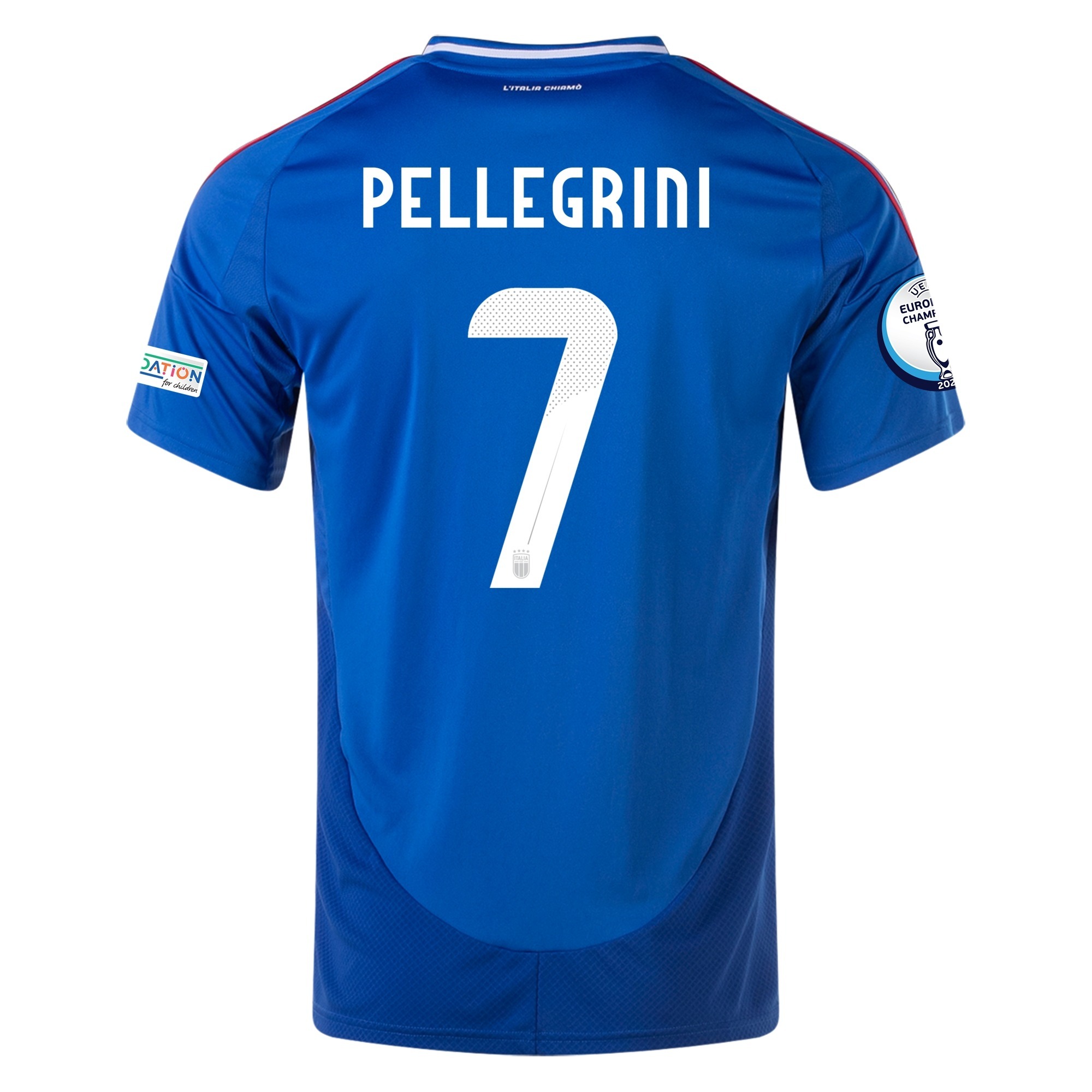 Lorenzo Pellegrini Italy 2024/25 Home Jersey