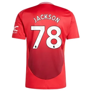 Louis Jackson Manchester United 2024/25 Home Jersey