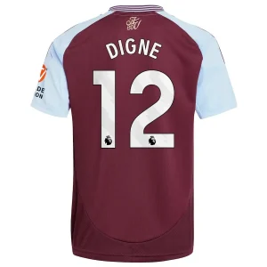 Lucas Digne Aston Villa 2024/25 Home Jersey