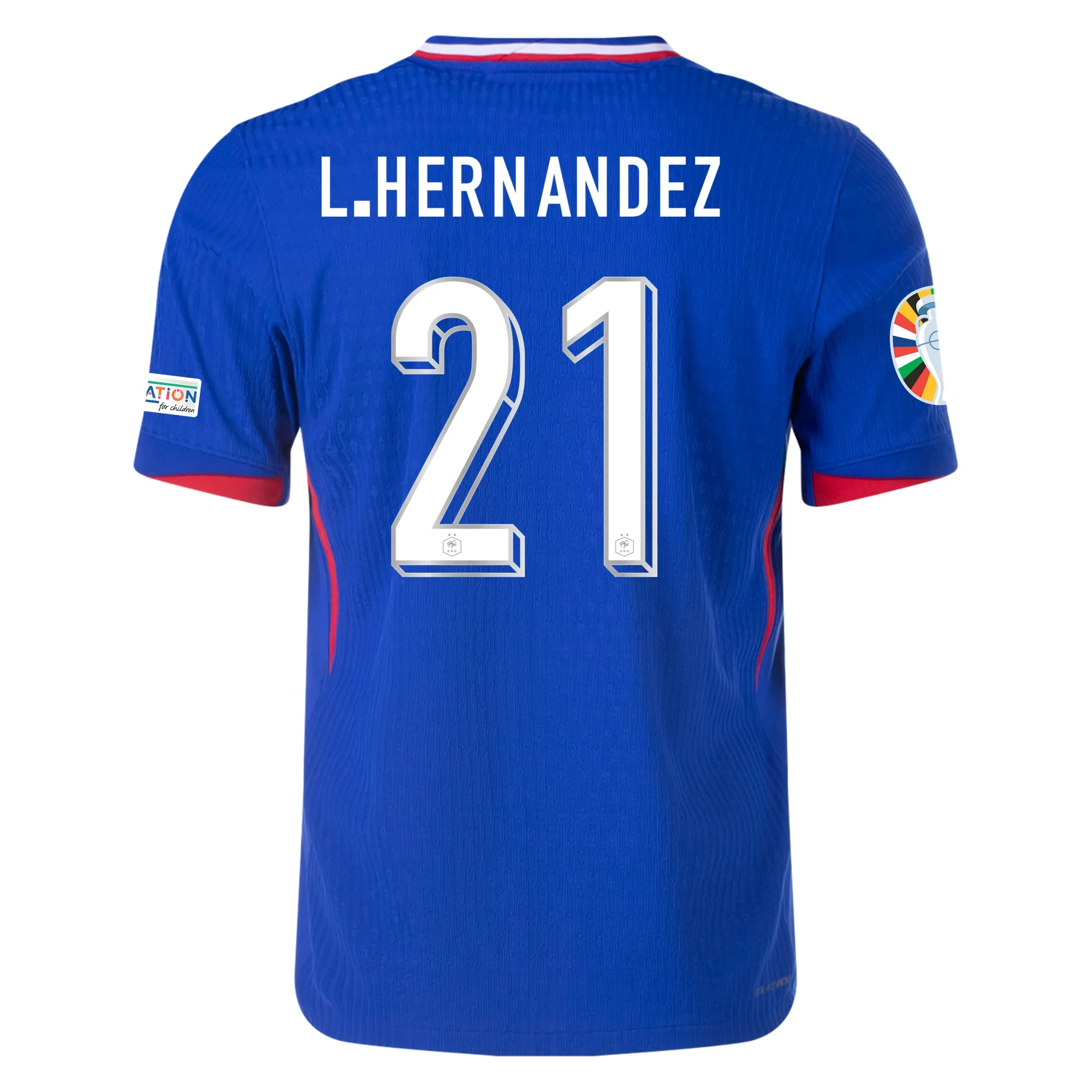 Lucas Hernández France 2024/25 Authentic Home Jersey