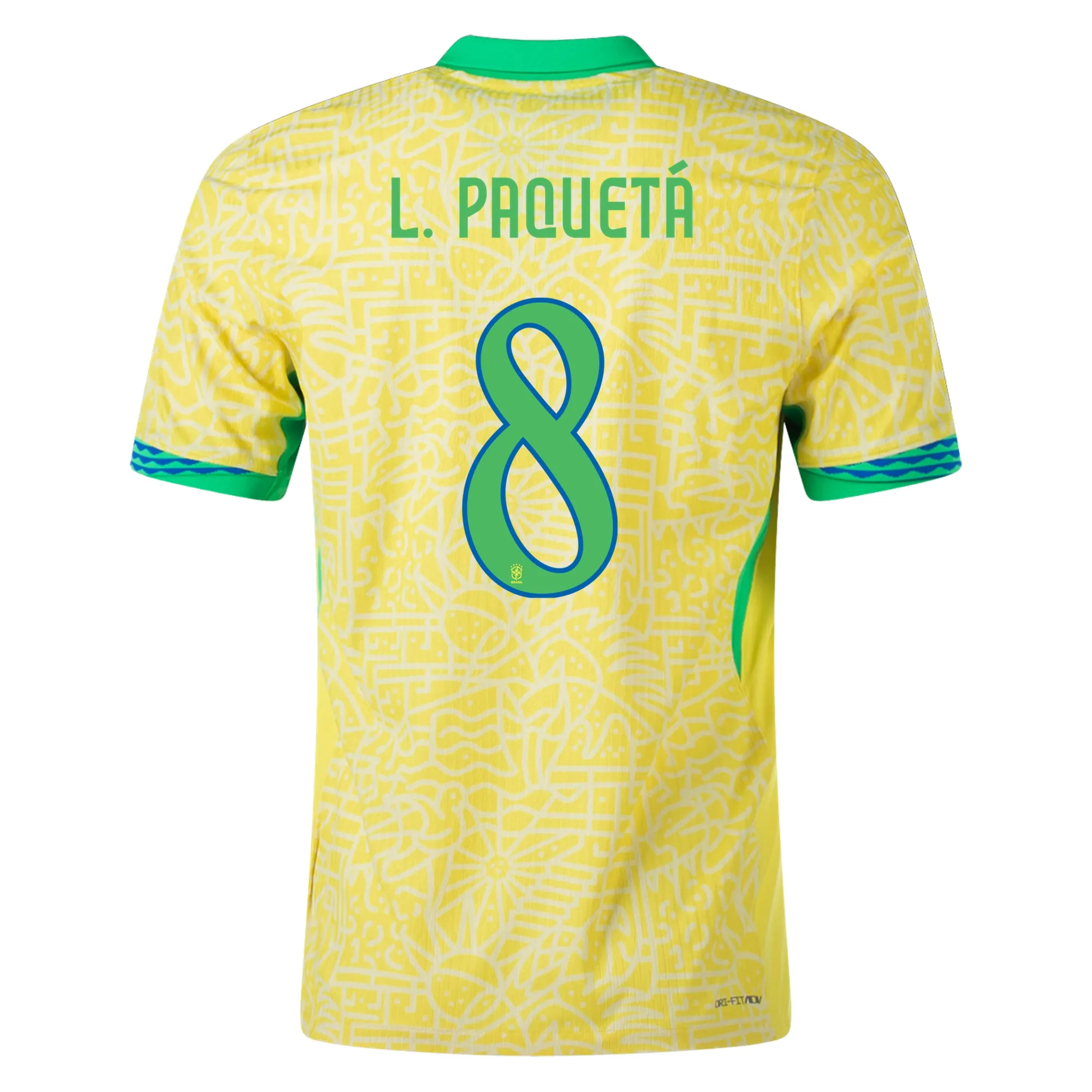 Lucas Paquetá Brazil 2024/25 Home Jersey