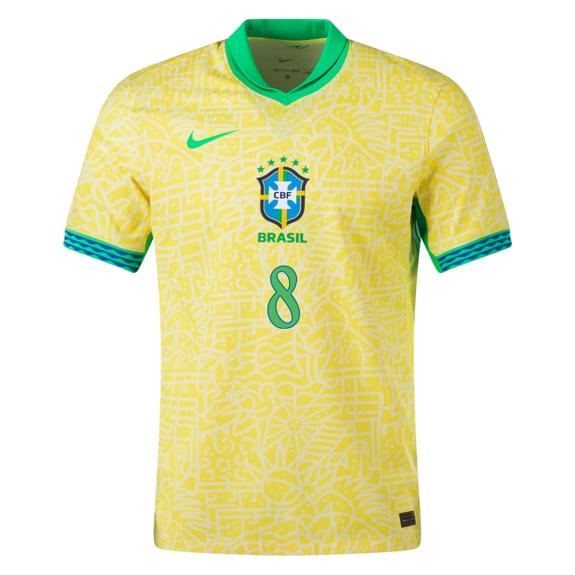 Lucas Paquetá Brazil 2024/25 Home Jersey - Image 2