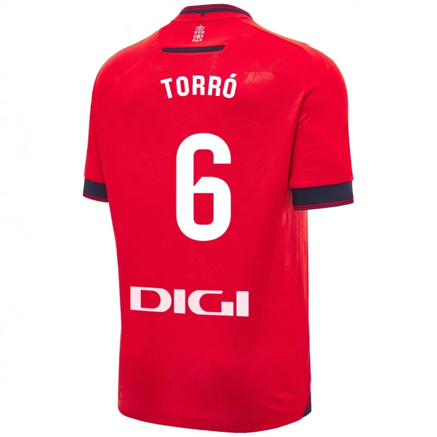 Lucas Torró Osasuna 2024/25 Home Jersey