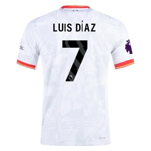 Luis Díaz Liverpool 2024/25 Authentic Third Jersey