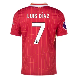 Luis Díaz Liverpool 2024/25 Home Jersey