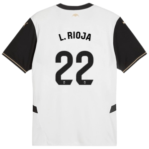 Luis Rioja Valencia 2024/25 Home Jersey