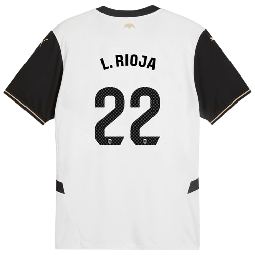 Luis Rioja Valencia 2024/25 Home Jersey