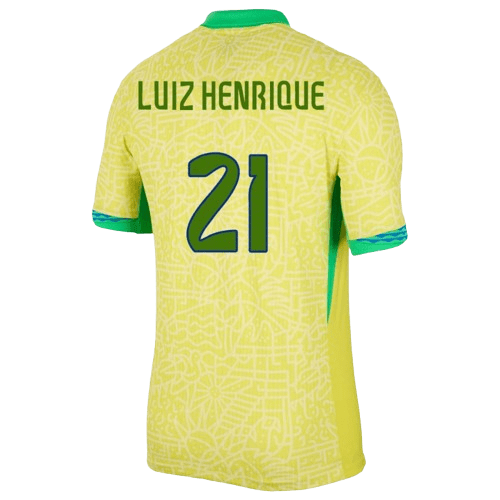 Luiz Henrique Brazil 2024/25 Home Jersey