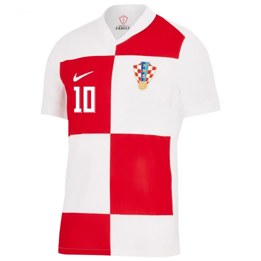 Luka Modrić Croatia 2024/25 Home Jersey - Image 2