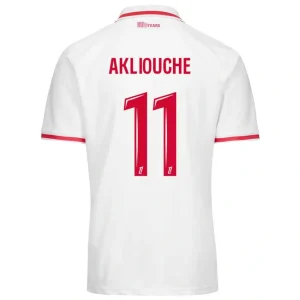 Maghnes Akliouche AS Monaco 2024/25 Home Jersey