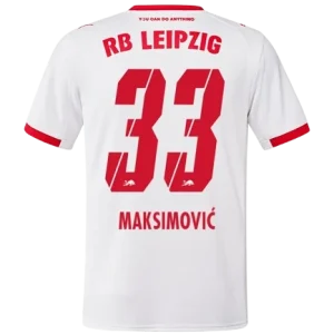 Andrija Maksimovic RB Leipzig 2025/26 Home Jersey