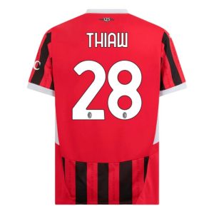 Malick Thiaw AC Milan 2024/25 Home Jersey